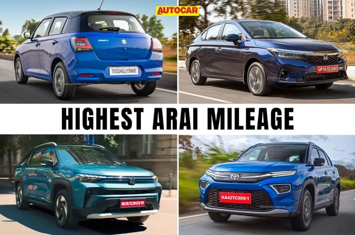 Top 5 highest mileage cars in India