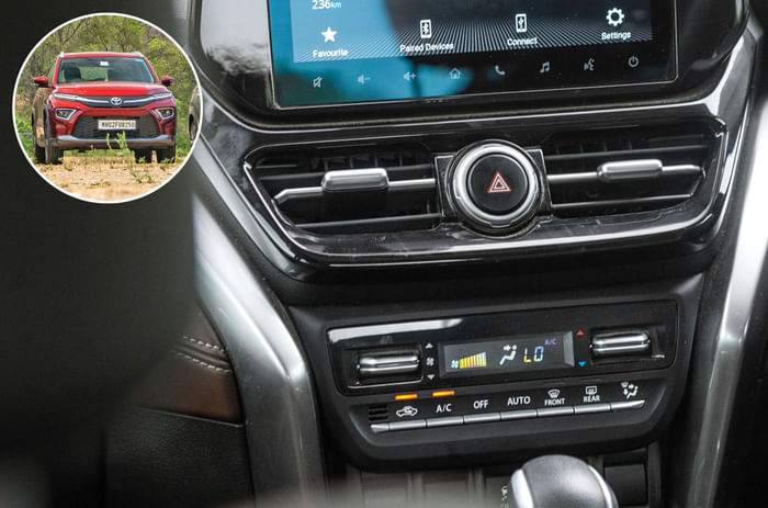 Toyota Hyryder AC test