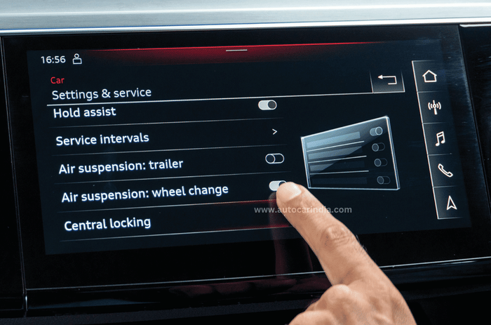 Audi e-tron tyre puncture air suspension Audi e-tron tyre puncture air suspension