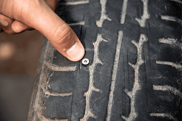 Tyre puncture repair Tyre puncture repair