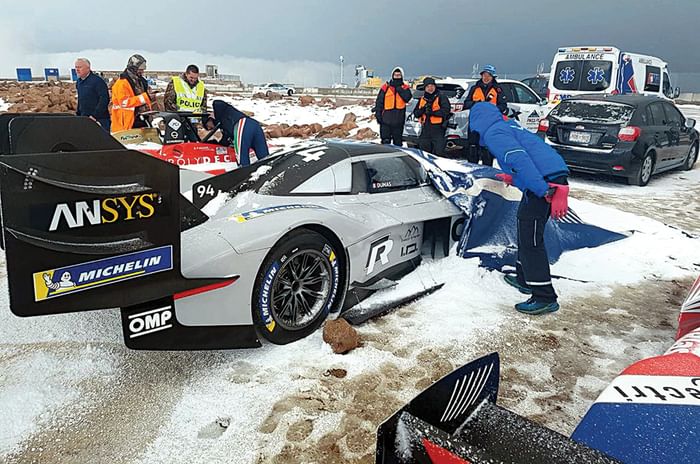 VW IDR Pikes Peak snow VW IDR Pikes Peak snow