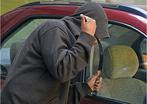 A car with a good engine immobilizer A car with a good engine immobilizer