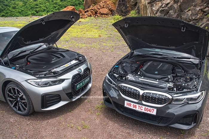 BMW i4 vs M340i comparison: An eye for an i