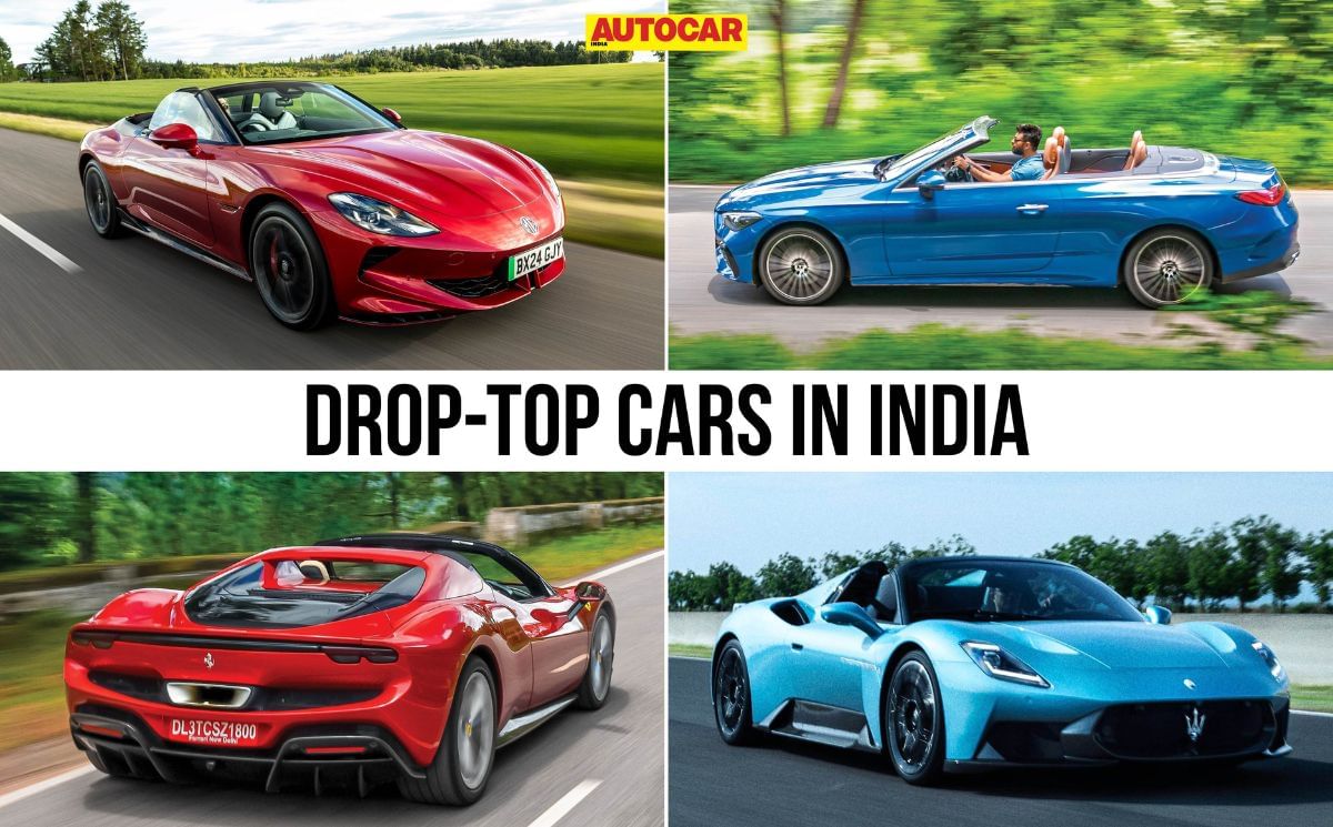 Every convertible car on sale in India