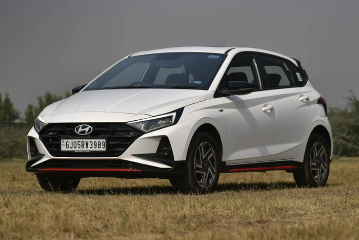 Hyundai i20 Nline front quarter static Hyundai i20 Nline front quarter static