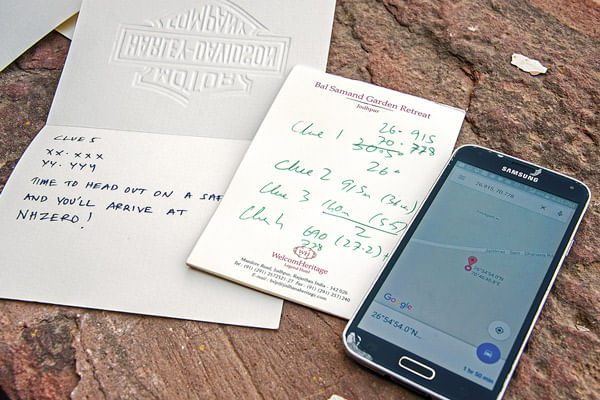 Desert roads: Harleys in Rajasthan