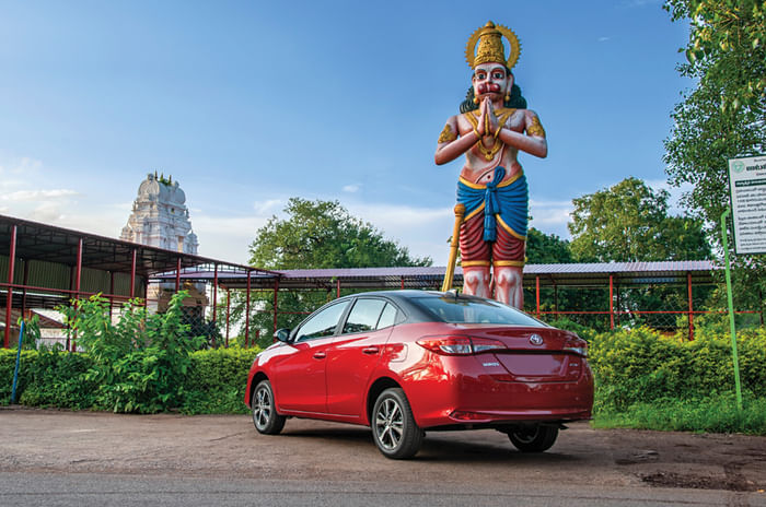 The road to bliss in a Toyota Yaris