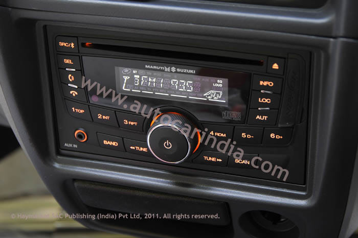 Alto K10 Xplore Double-DIN music system