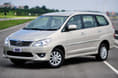 The face-lift Innova to be unveiled at the Auto Expo 2012. The face-lift Innova to be unveiled at the Auto Expo 2012.