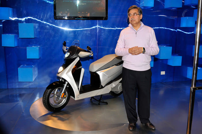 Hero Leap concept scooter.