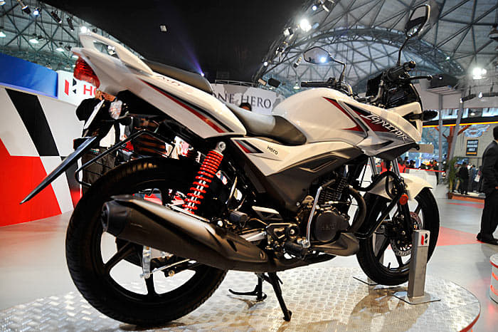 Hero MotoCorp at the Auto Expo 2012