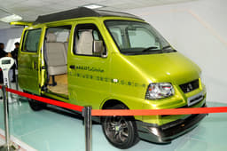 Eeco FunStation concept displayed at the Auto Expo.