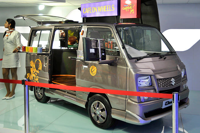Maruti Omni Cuppa Joy concept shown at the Expo.
