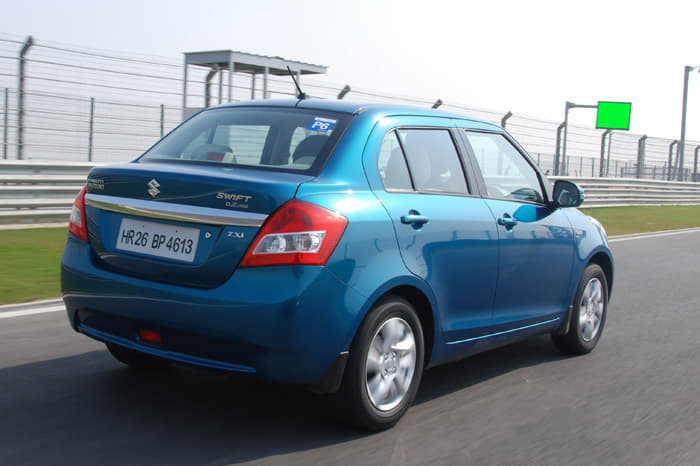 The new Dzire looks more a notchback than a proper saloon.