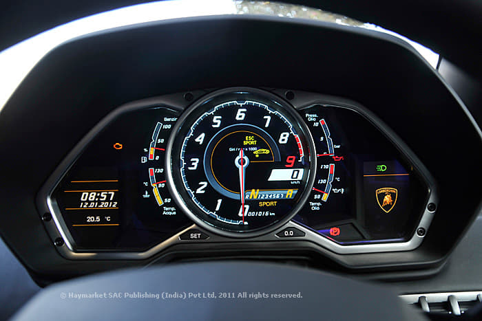 Futuristic digital display