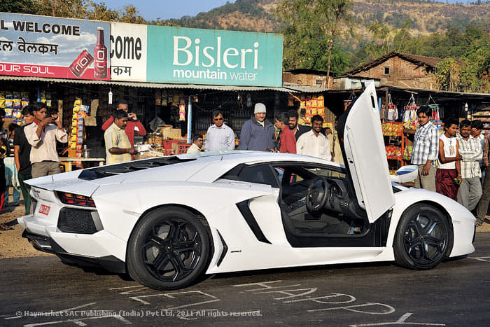 You could step out and say "take me to your leader"
