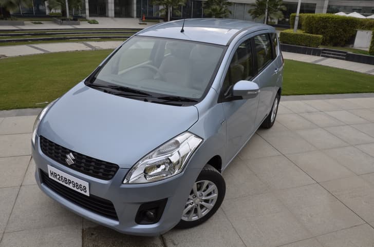 Maruti will debut the 1.4-litre K-series petrol engine in the Ertiga that develops 94bhp.