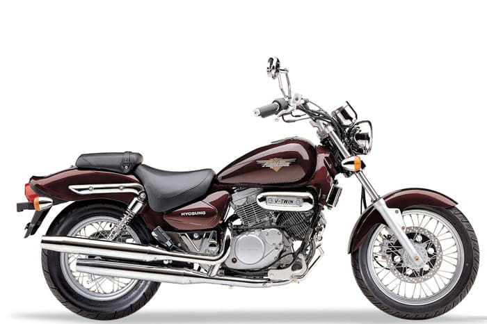 Hyosung GV650 and GV250 