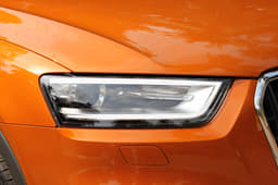Headlamps get similar treatment as the new A4. 