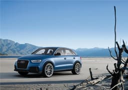 Audi also showcased the hi-performance RS Q3 concept. It shares engine with the recently launched TT-RS. 