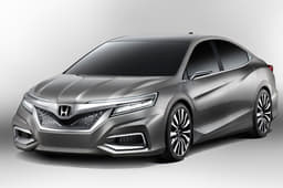This is the Honda Concept C saloon. The "C" represents "Cool," "Challenge," and "China.