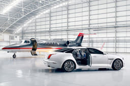 The detail changes applied to the Jaguar XJ Ultimate serve to subtly enhance the inherent rightness of the car's design, making it clear that this is the luxurious flagship of the range.