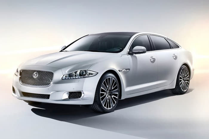 This is the Jaguar XJ Ultimate. Based exclusively on the long-wheelbase XJ, the interior changes applied to the Ultimate focus on the rear accommodation, extending the car's limousine remit to provide a fully-appointed luxury business class experience for the most discerning of global customers.