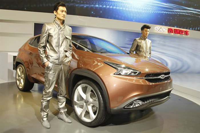 The Chery TX is perhaps the most credible design yet from a Chinese car maker