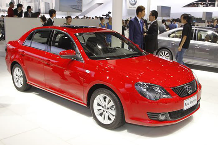 The VW Bora lives on in China and is the work of a joint venture between FAW and VW