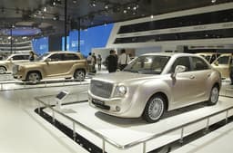 It didn't take long for the front-end of the new Bentley SUV concept to crop up on a Chinese car