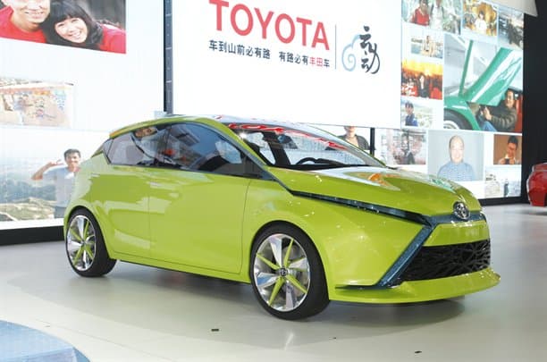 The Toyota Dear Qin previews a new compact global car that will be launched next year
