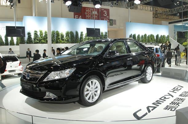 Chinese buyers can get a hybrid version of the Toyota Camry saloon