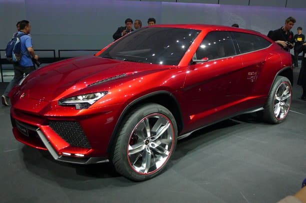 This is the the Lamborghini Urus Concept. According to Lamborghini, the Urus combines unique design, a fascinating interior and outstanding performance with versatility and everyday usability.