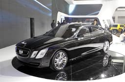 BAIC's Beijing motor show stand was dominated by a huge (5.2m-long) C90L concept car powered by a 6.0-litre V12 engine.