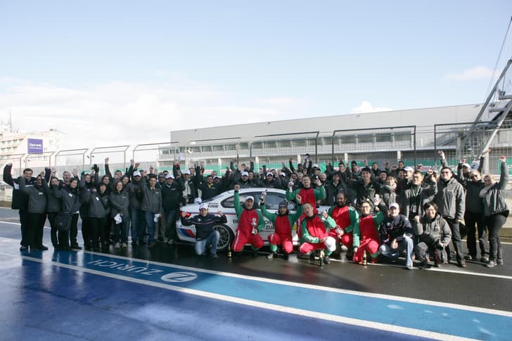 The winners of the Castrol Edge Nurburgring experience contest