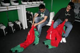 Pick a suit one size bigger, so you can hope to fit into it.