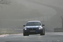 The legendary Nordschleiffe in a BMW M5. 