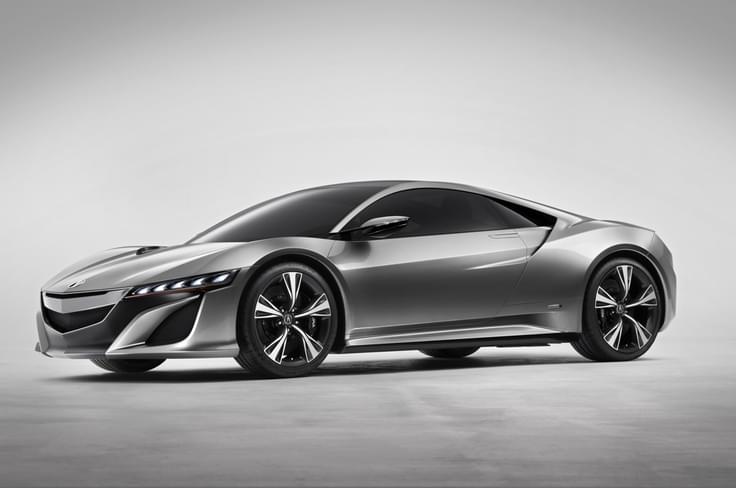 According to Acura, while most supercars opt for brute force delivered from a large engine, the Acura NSX Concept champions the true racing philosophy of an extremely favorable power-to-weight ratio. According to Acura, while most supercars opt for brute force delivered from a large engine, the Acura NSX Concept champions the true racing philosophy of an extremely favorable power-to-weight ratio.