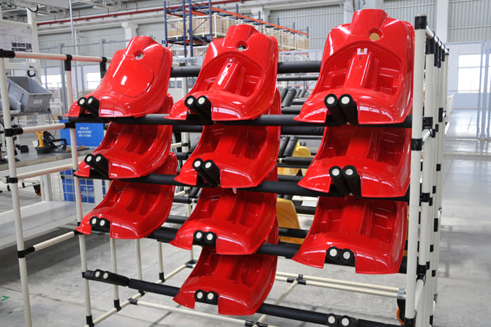 Making of the Vespa scooter