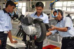 Making of the Vespa scooter