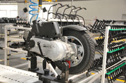 Making of the Vespa scooter