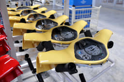 Making of the Vespa scooter