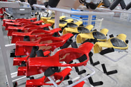 Making of the Vespa scooter