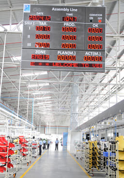 Making of the Vespa scooter