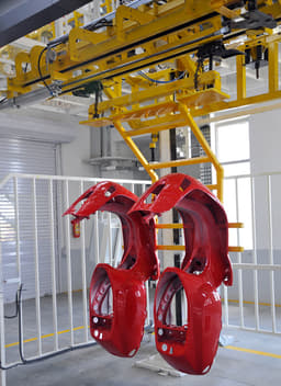 Making of the Vespa scooter