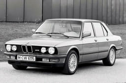 At its launch, the E28 M5 was the fastest production saloon in the world.