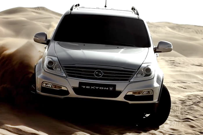 New SsangYong Rexton photos