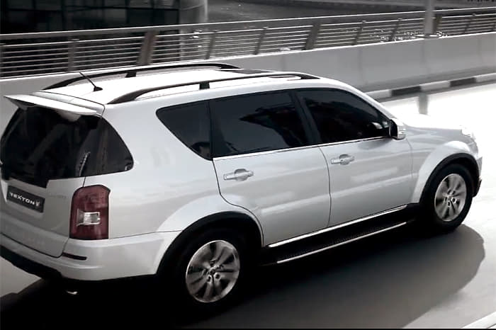 New SsangYong Rexton photos