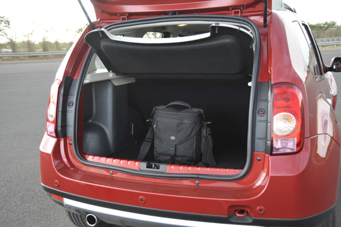 A low loading lip and smartly designed luggage bay make the boot more usable than its 475-litre capacity suggest. The rear seat backrest folds to increase loading capacity.