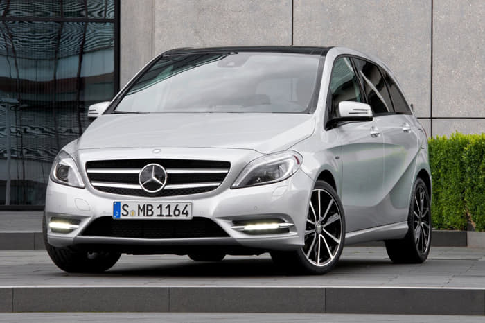 Mercedes B-Class detailed gallery